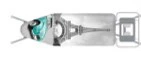 Cobertura Tábua de Passar Roupa-Titanium Paris GRANDE - 484000008535