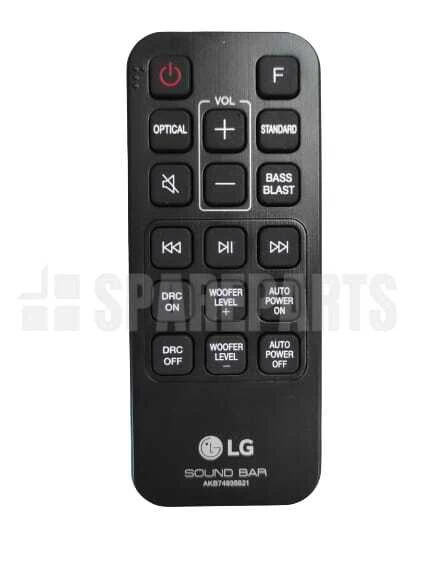 Comando para Soundbar LG - AKB74935621