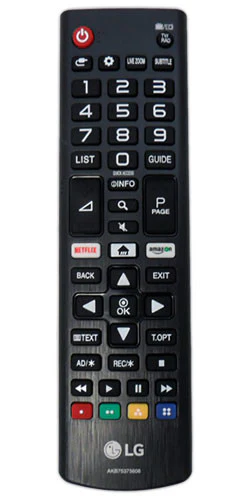 Controle remoto de TV LG - Akb75095308