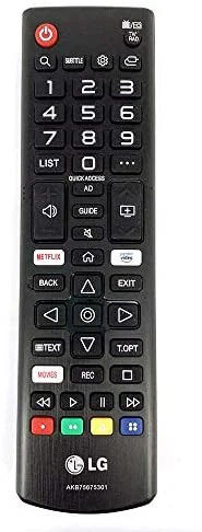 Controle Remoto LG Tv - Akb75675301
