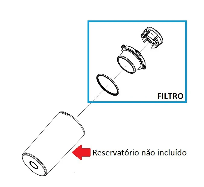 Filtro Micro Aspirador Samsung VS6700 - DJ97-02649C