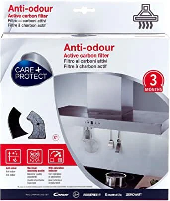 Filtros Anti-Odor de carbono ativado compatíveis 240x225mm 350Gr - Type 010  KFC6906 (CP010) - 35602049 - Image 3