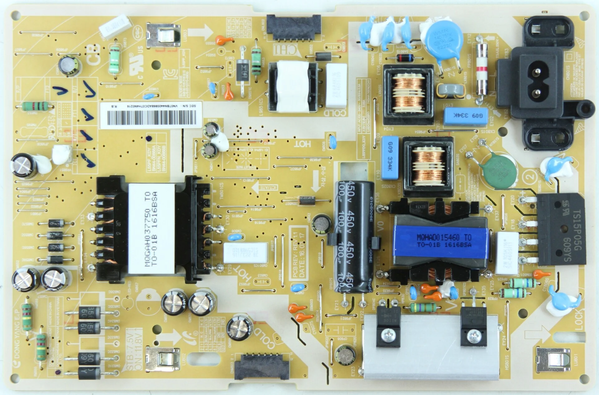 Fonte de Alimentação TV Samsung L55PF - Bn44-00868A