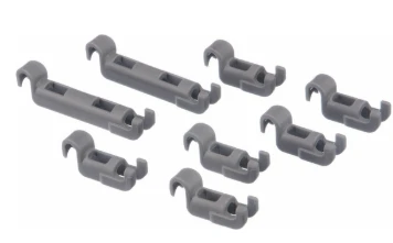 Kit Fixadores do Cesto Máquina Lavar Loiça Bosch - 00611472