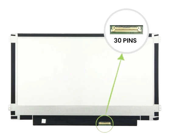 LCD Display Chi Mei 11.6 WXGA HD - 1366x768 LED Glossy - NV116WHM-N45