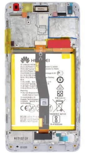 Lcd Display Huawei - Honor 6X White - 02351Adq