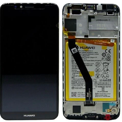Lcd Display Module - Y6 2018 Black - 02351Wlj