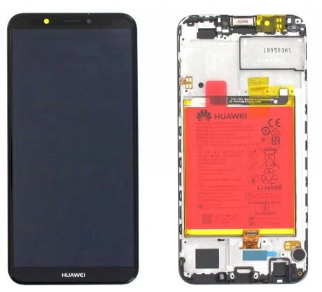 Lcd Display Module - Y7 2018 Black - 02351Usa