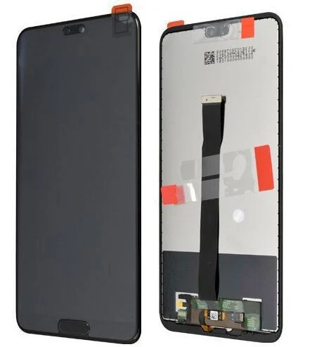 LCD e tela sensível ao toque preto Huawei P20