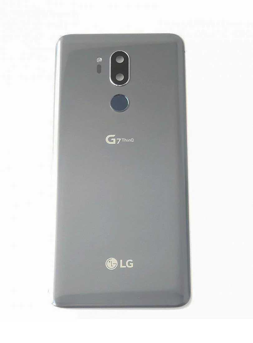 LG G7 Thinq G710 Platinum Grey Battery Cover - Acq90241013