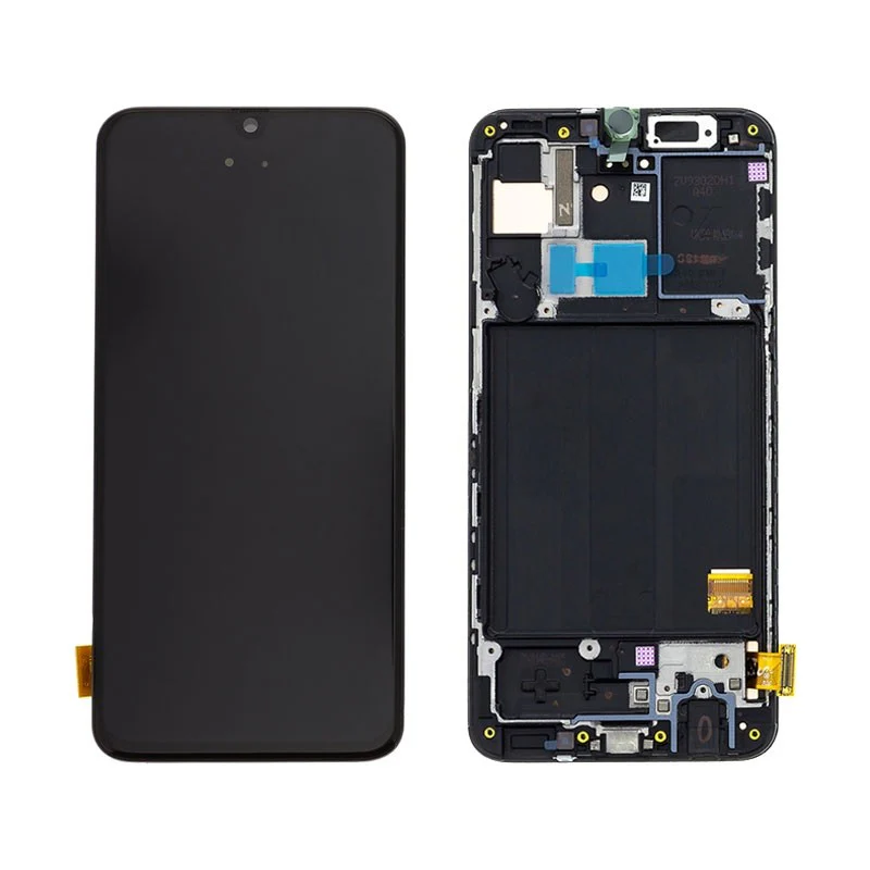 Módulo de exibição LCD e touchscreen preto Sm-A405F