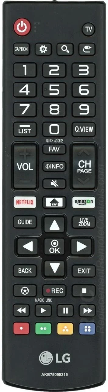 Original Controle Remoto TV LG - Akb75095312