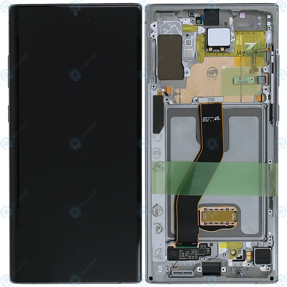 Samsung Sm-N975 Galaxy Note 10+ / Note 10 Plus Tela LCD + Touch - Aura Glow Silver - Gh82-20838C