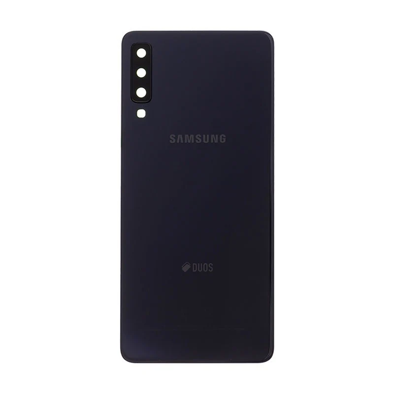 Tampa Bateria Samsung Galaxy A7 2018 Duos (Sm-A750F) Battery Cover Black - Gh82-17833A