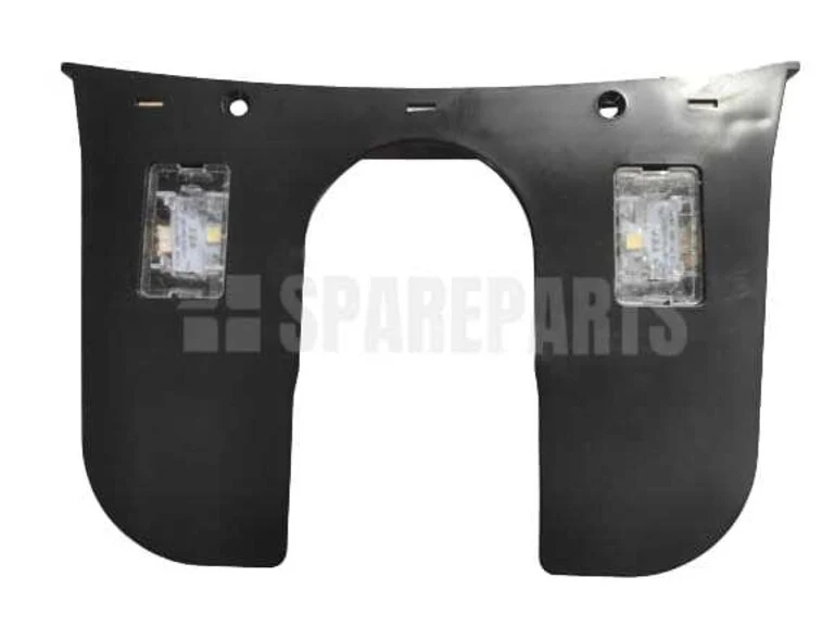 Tampa com lâmpadas do dispensador de água para Frigorífico Candy Hoover - 49122463