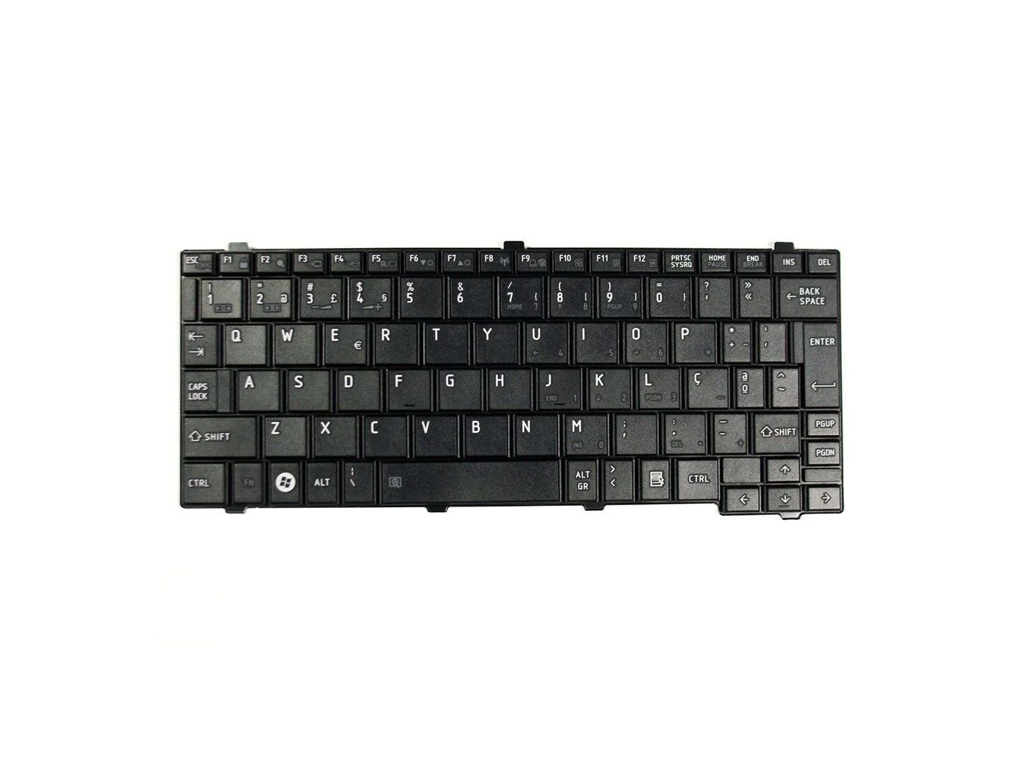 Teclado Preto Toshiba NB510