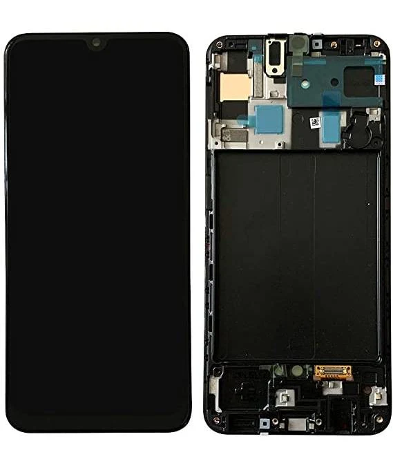 TELA DE LCD SAMSUNG SM-A505 GALAXY A50 PRETA - GH82-19289A