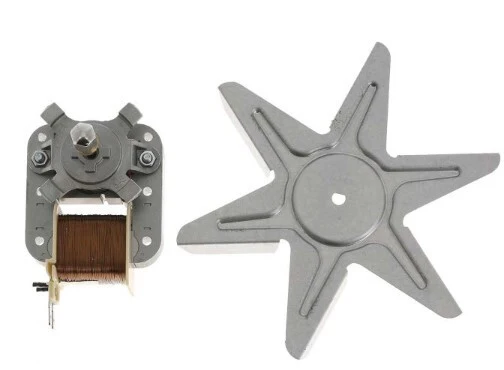 Ventilador e motor de ventilador de forno Whirlpool - C00858558
